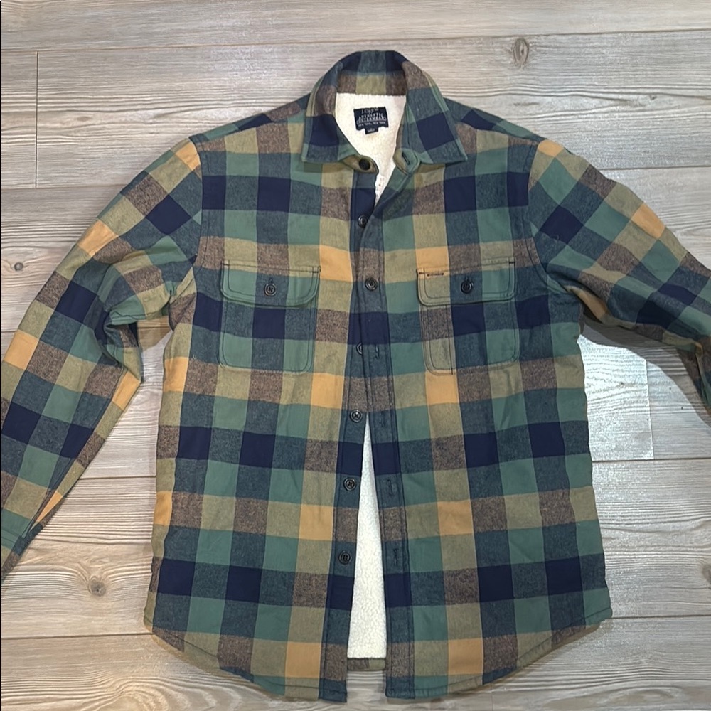 J. Crew linen Shirt Jacket
